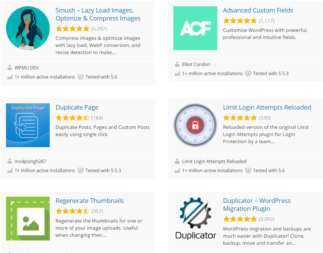 wordpress plugins