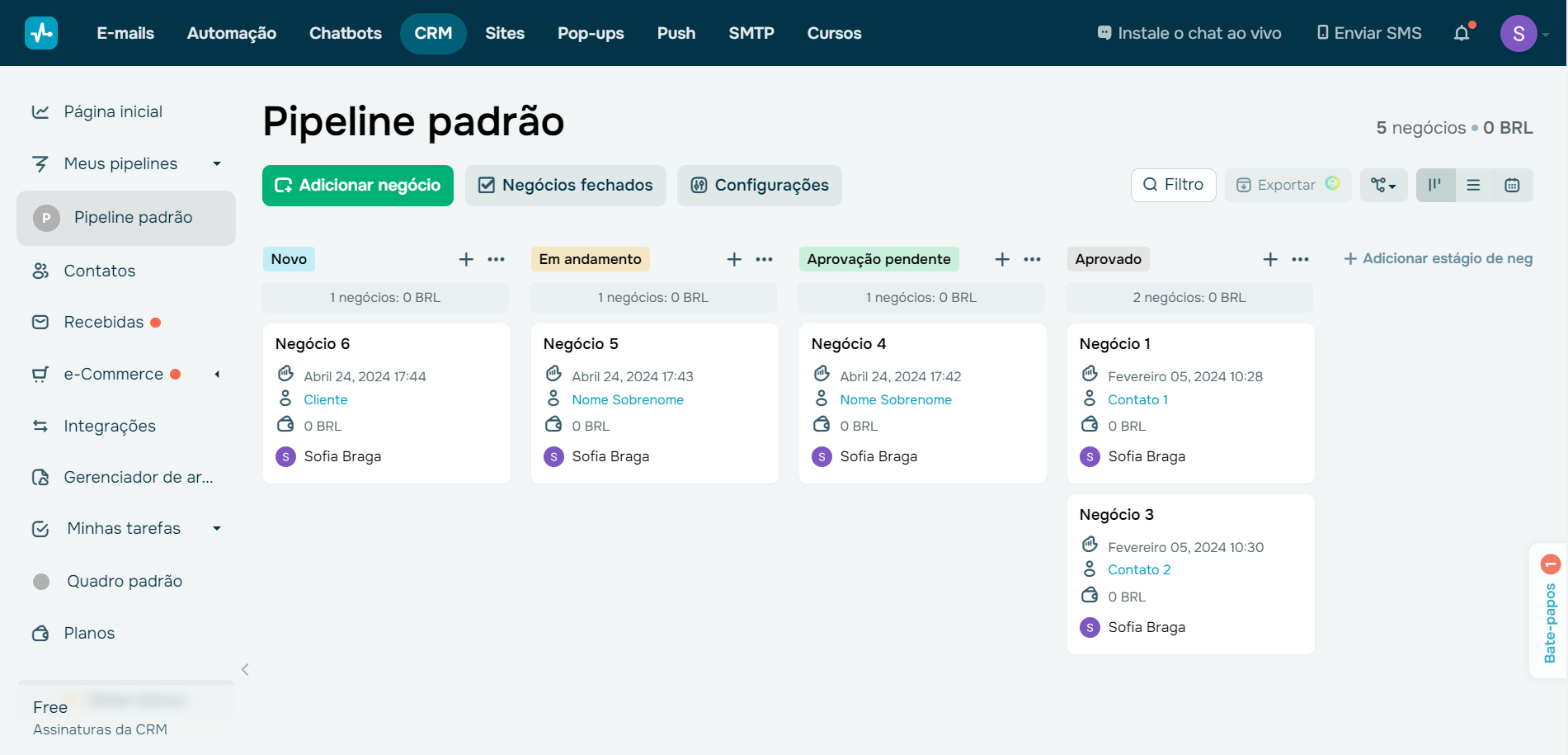 funil-de-vendas-plataforma-de-crm-da-sendpulse funil-de-vendas-plataforma-de-crm-da-sendpulse