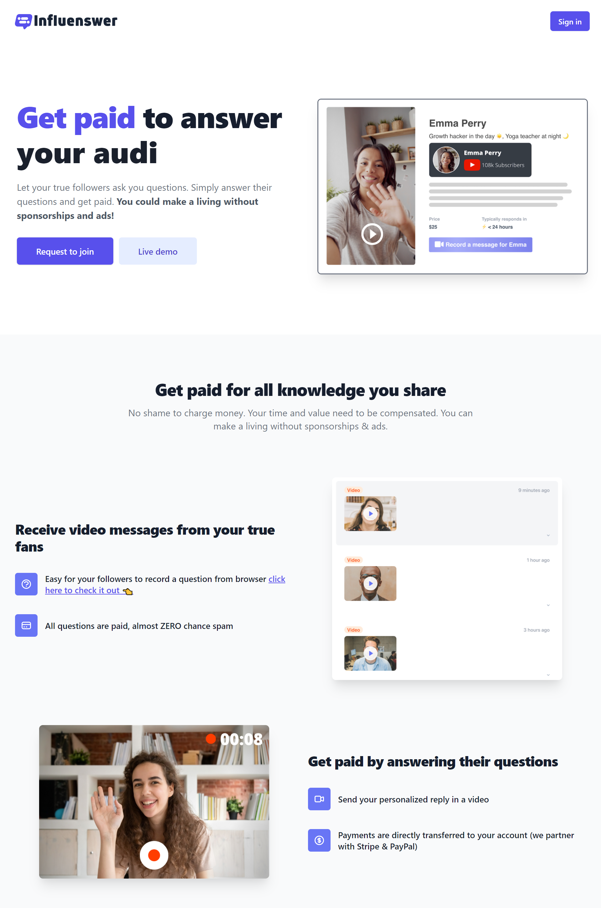 landing page design inspiration