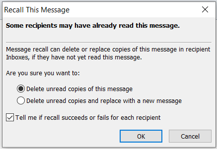 Primer dejstvij v versii Outlook 2010 s original nym interfejsom