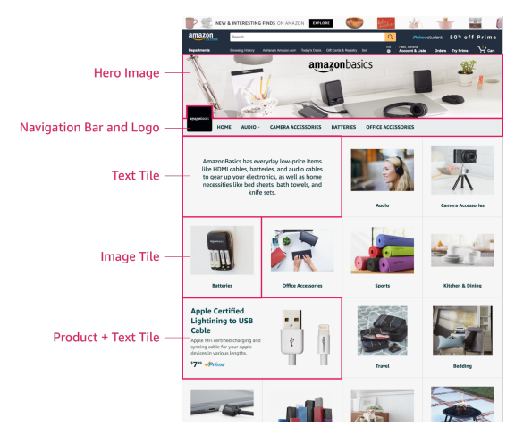 amazon store components amazon store components
