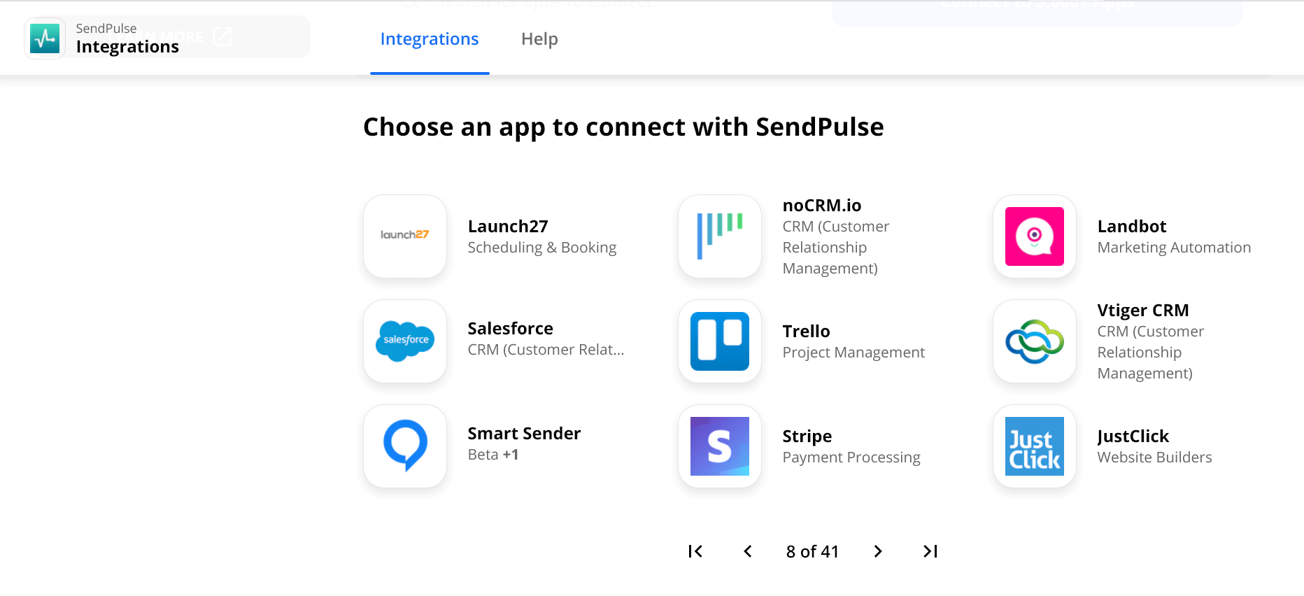 sendpulse integrations sendpulse integrations