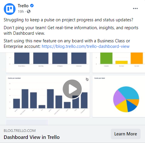 facebook video example facebook video example