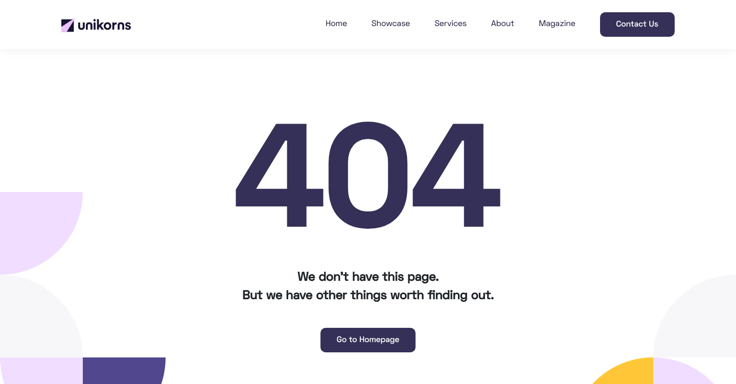 404 landing page example