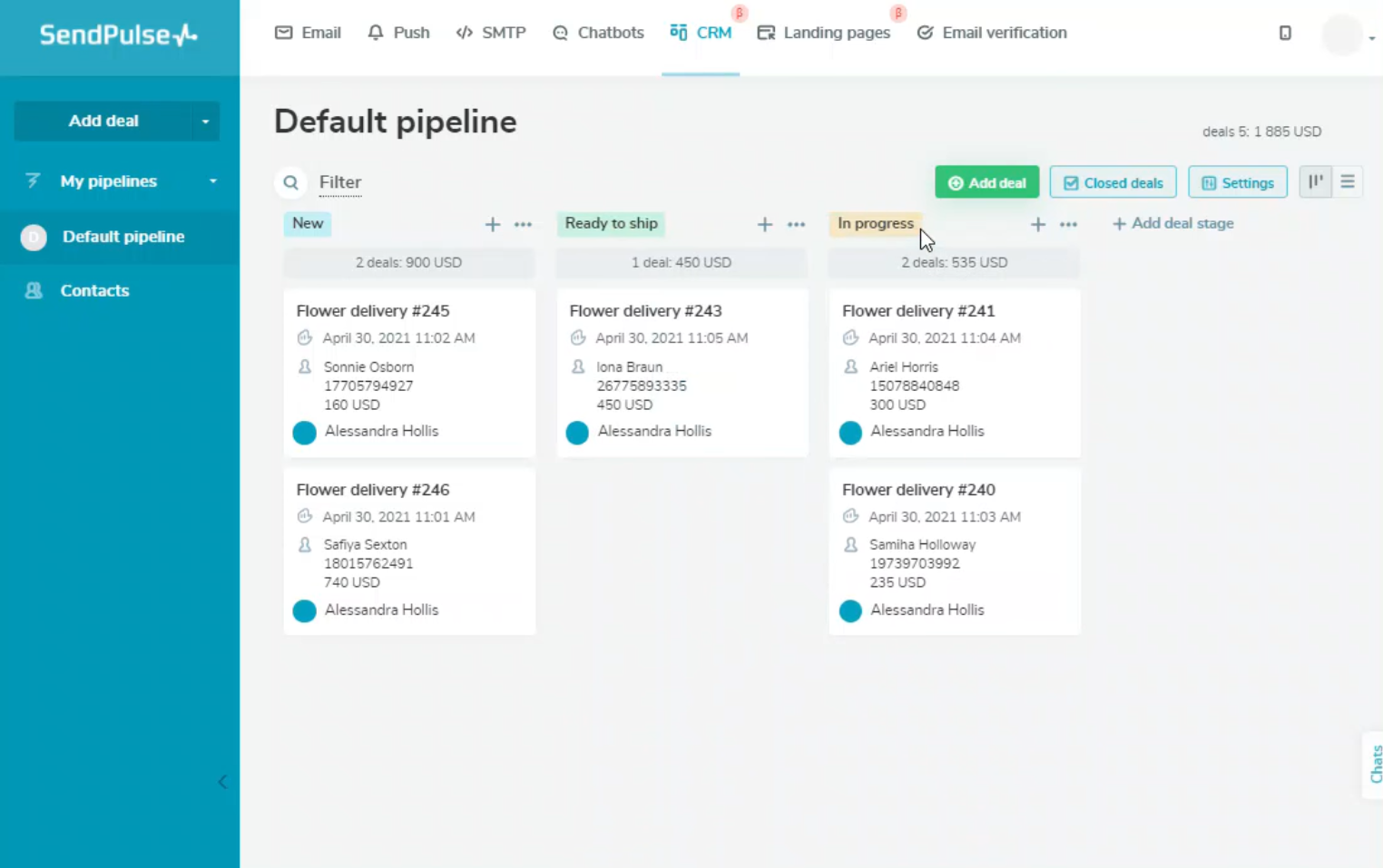 free crm for sales automation