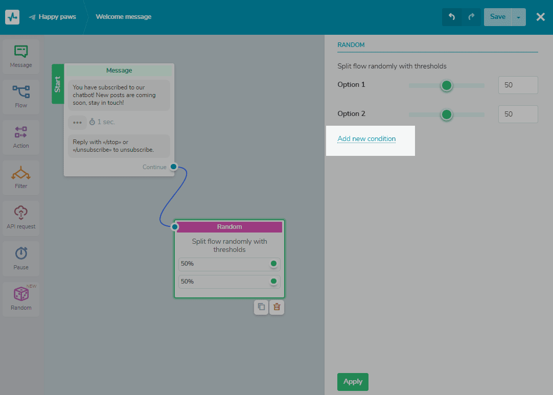 Experimente diferentes scripts de bot de bate-papo Experimente diferentes scripts de bot de bate-papo