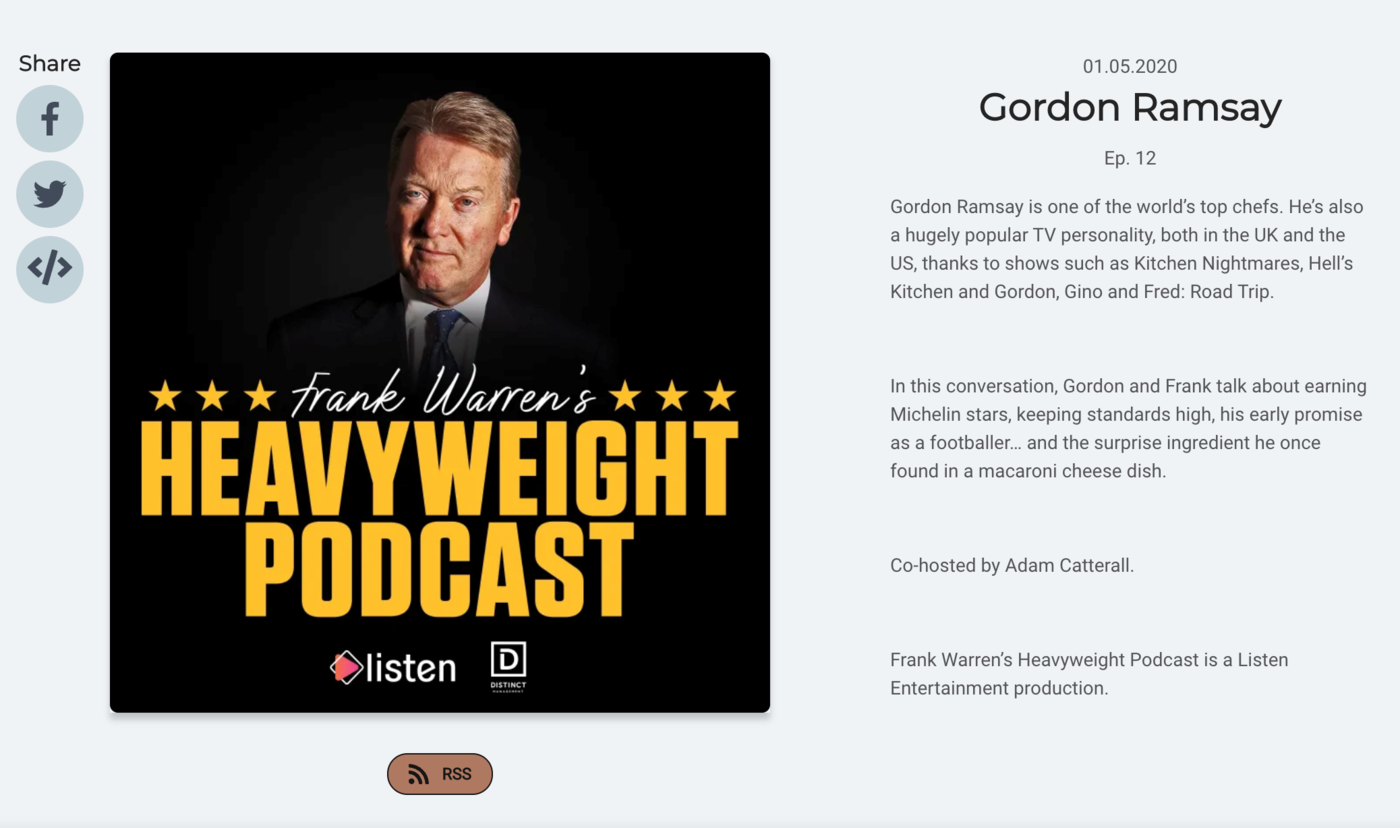Guest-starring in a podcast Guest-starring in a podcast