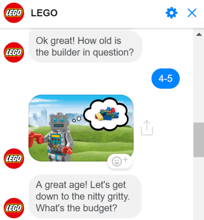 lego chatbot