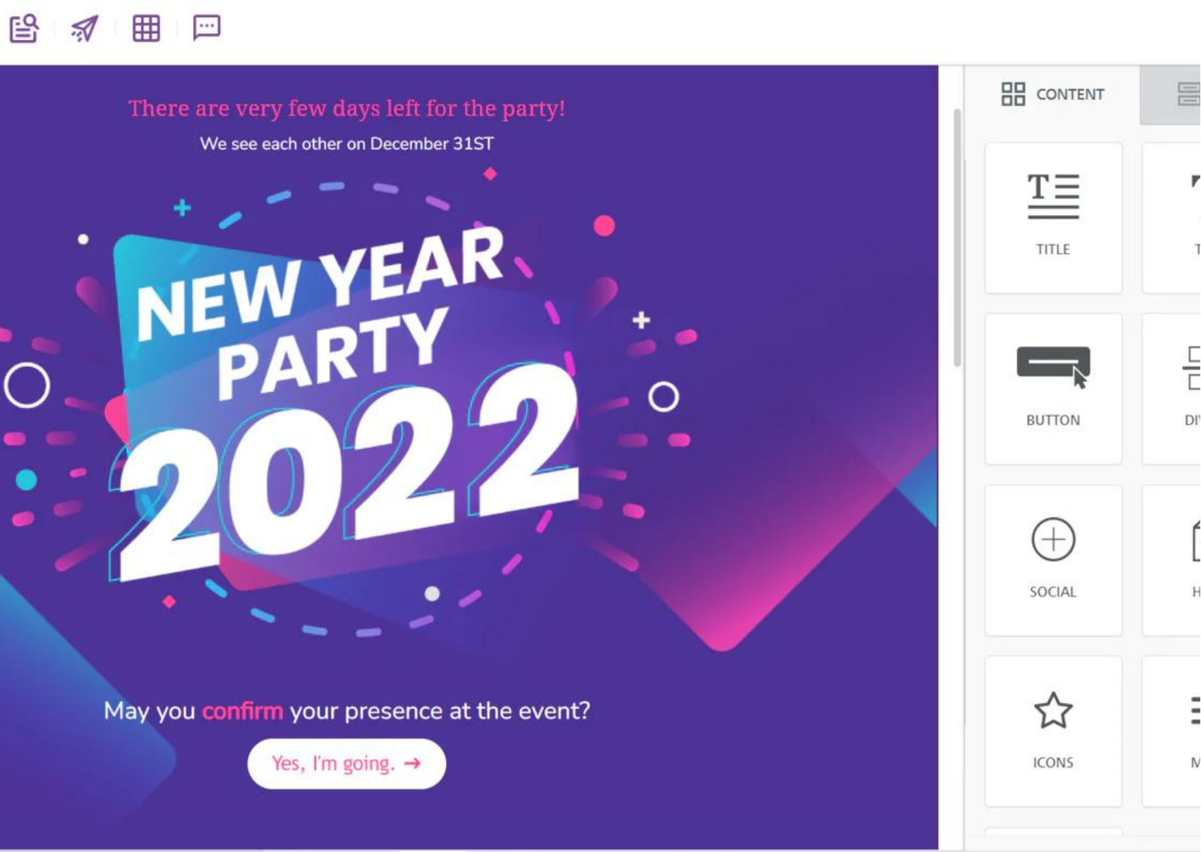 Exemplo da interface da BEE Pro. Interface da BEE Pro.