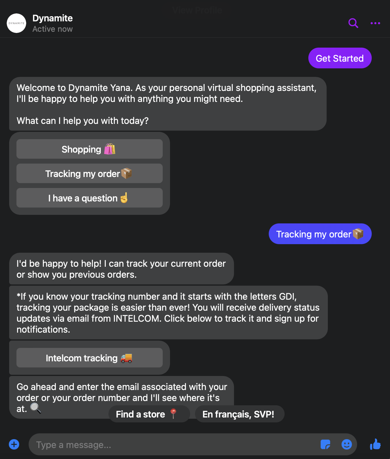 sales chatbot