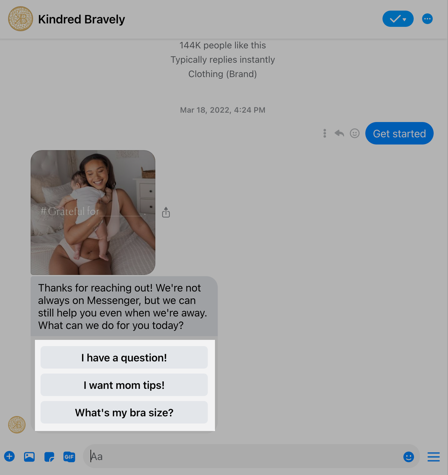 sales chatbot example