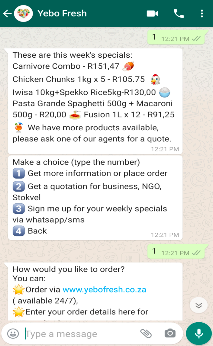 using whatsapp for customer service