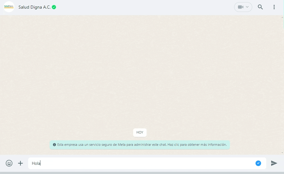 Chatbot para WHtasApp de Salud Digna