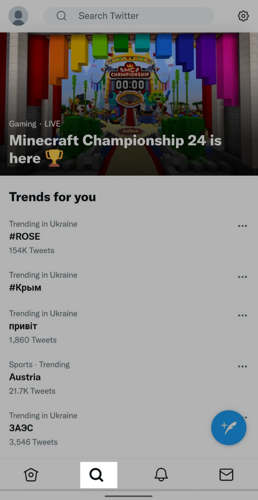 Статистика трендів у Twitter Статистика трендів у Twitter