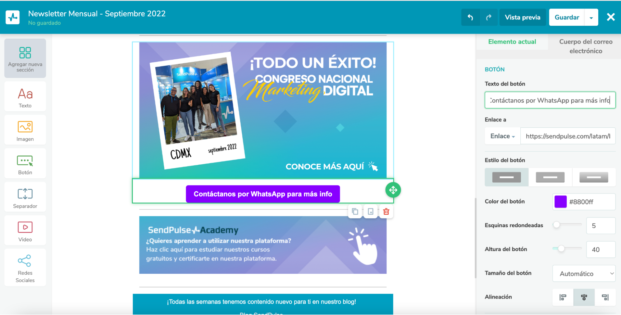 Crea enlaces para tu cuenta empresarial en WhatsApp Crea enlaces para tu cuenta empresarial en WhatsApp