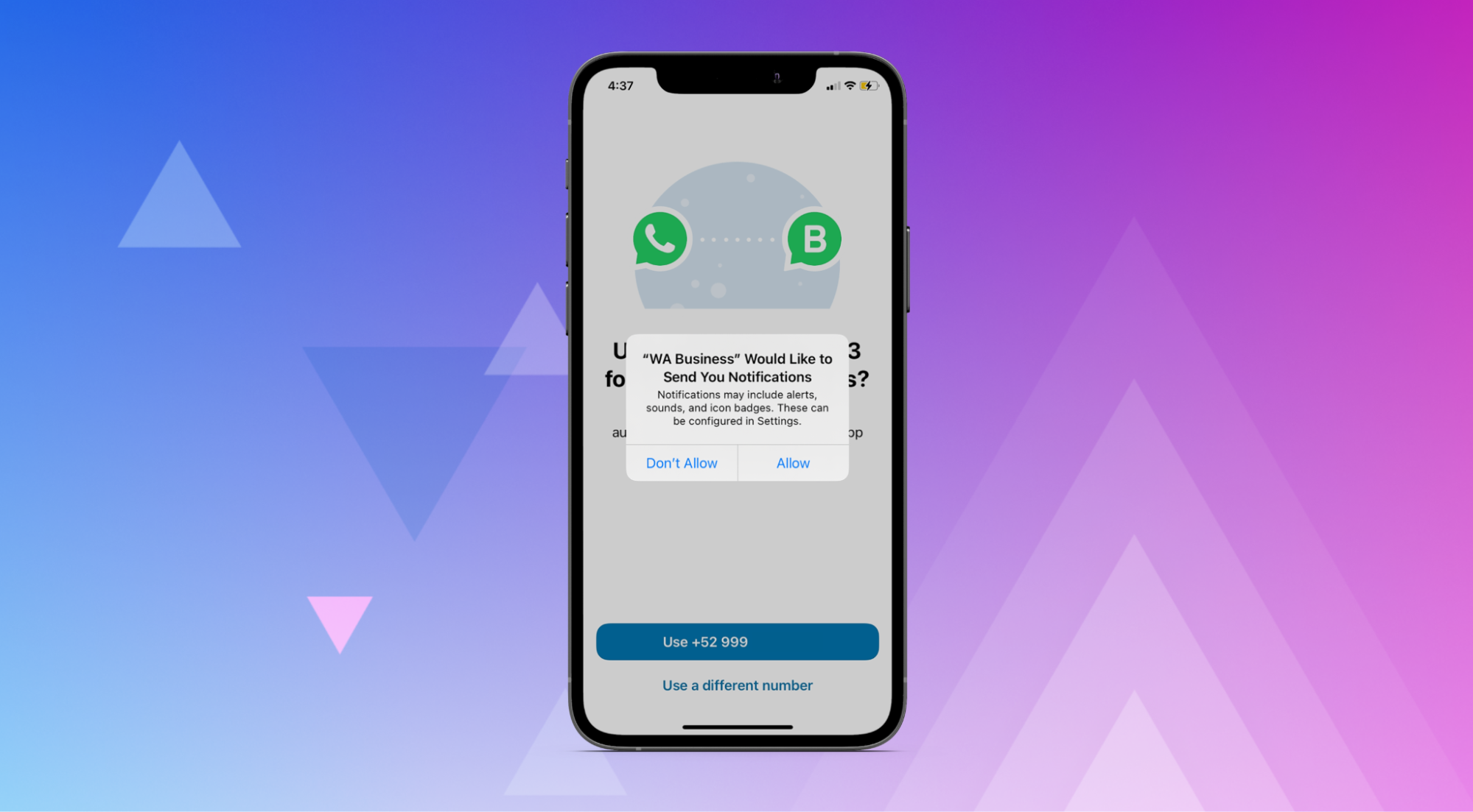 Para hacer tu cuenta en WhatsApp Business debes conceder permisos Para hacer tu cuenta en WhatsApp Business debes conceder permisos