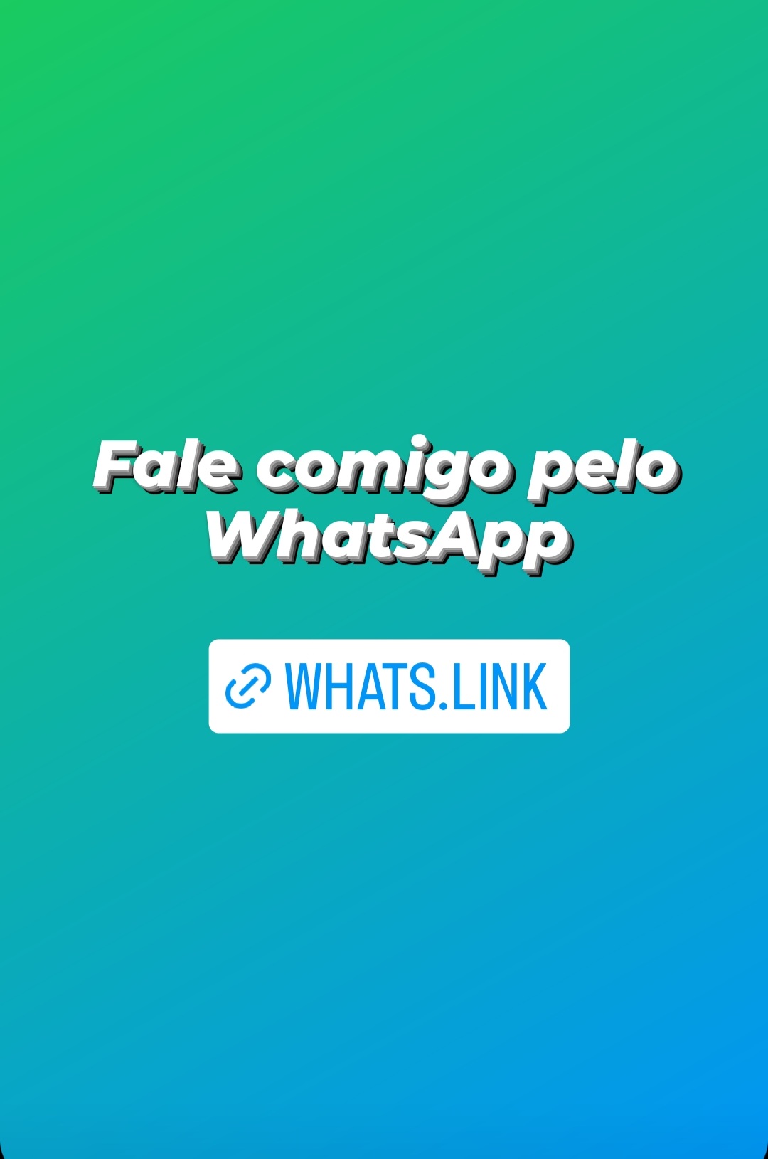 Adicione o link do seu WhatsApp nos seus stories. Adicione o link do seu WhatsApp nos seus stories.
