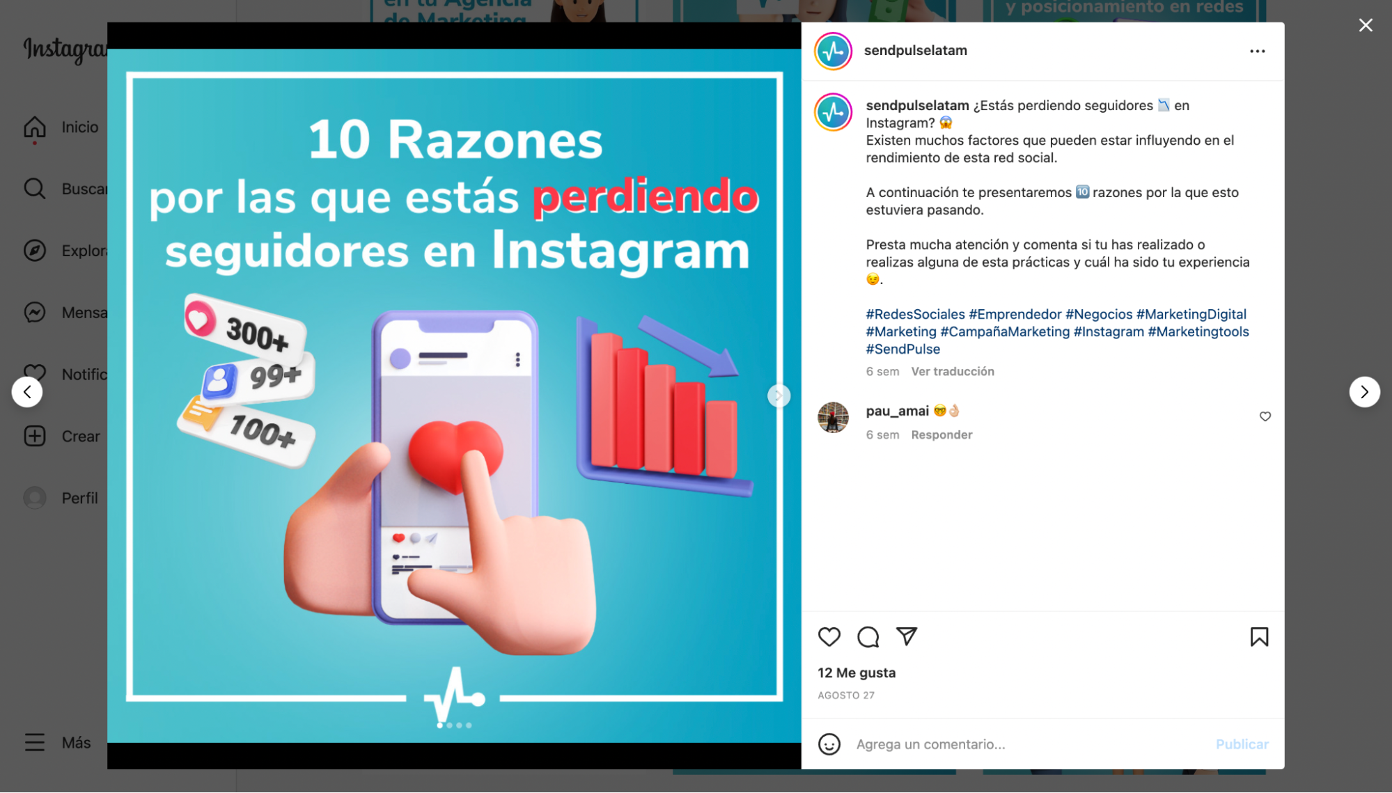 En redes sociales hay toda clase de anuncios de publicidad creativa