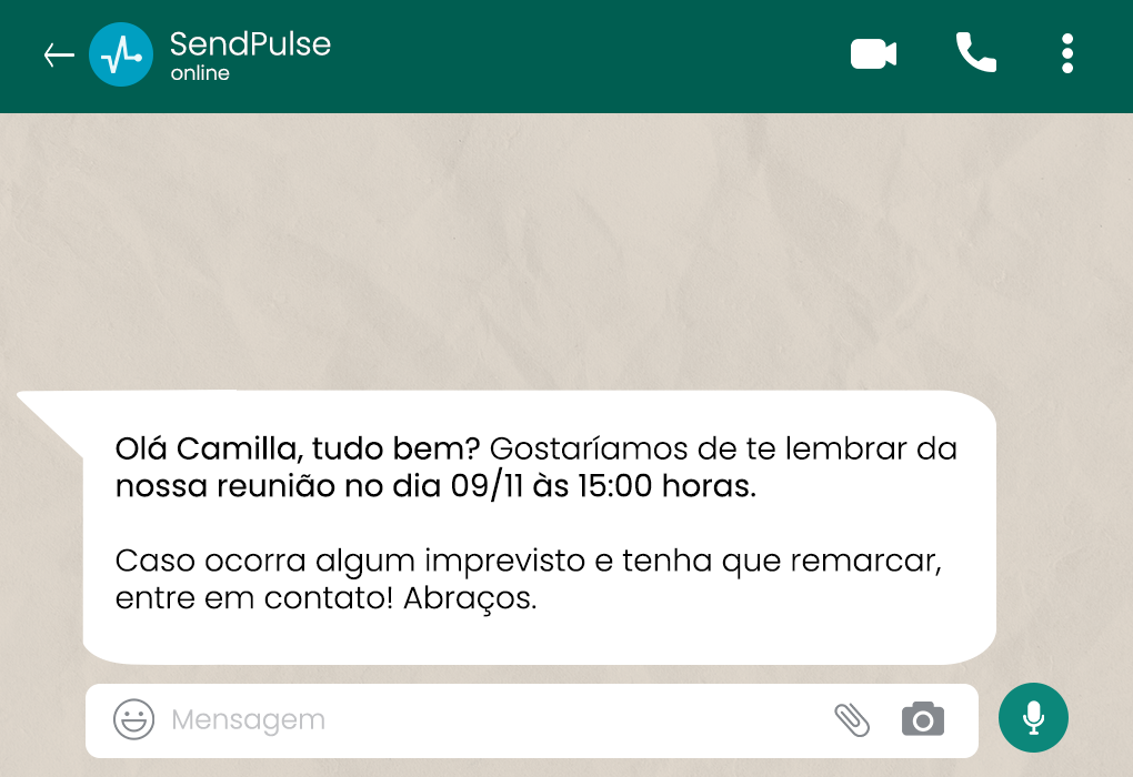 Exemplo de mensagem de saudação de lembrete mensagem-de-saudação-whatsapp-de-lembrete