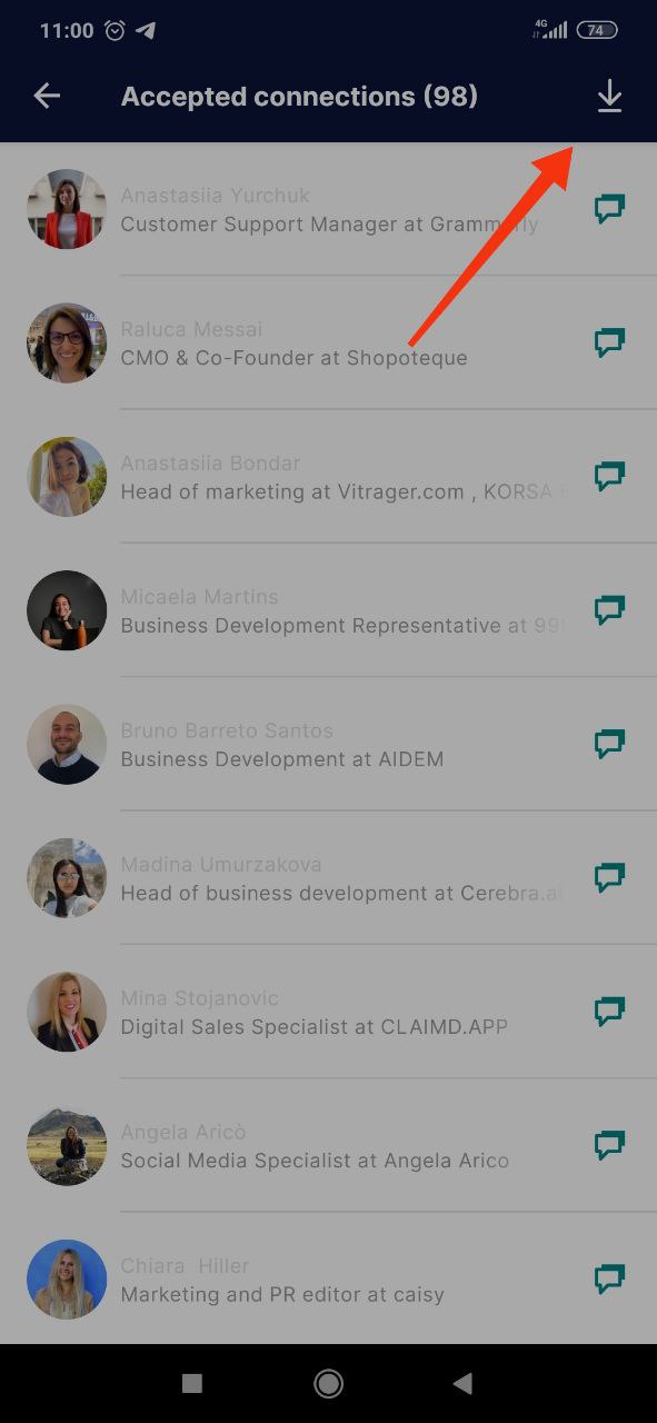 Guardar tus contactos de Web Summit es un deber como asistente