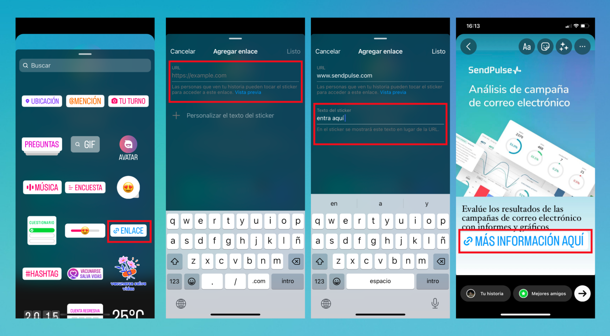 Puedes agregar un enlace en Instagram usando las historias o stories