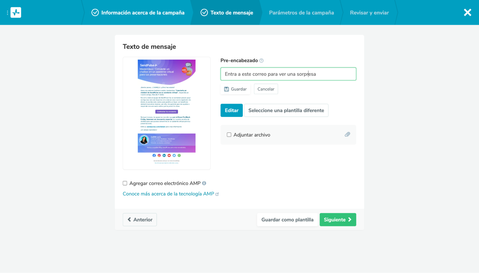 Usa una frase para cerrar el año en el asunto desde SendPulse Usa una frase para cerrar el año en el desde SendPulse