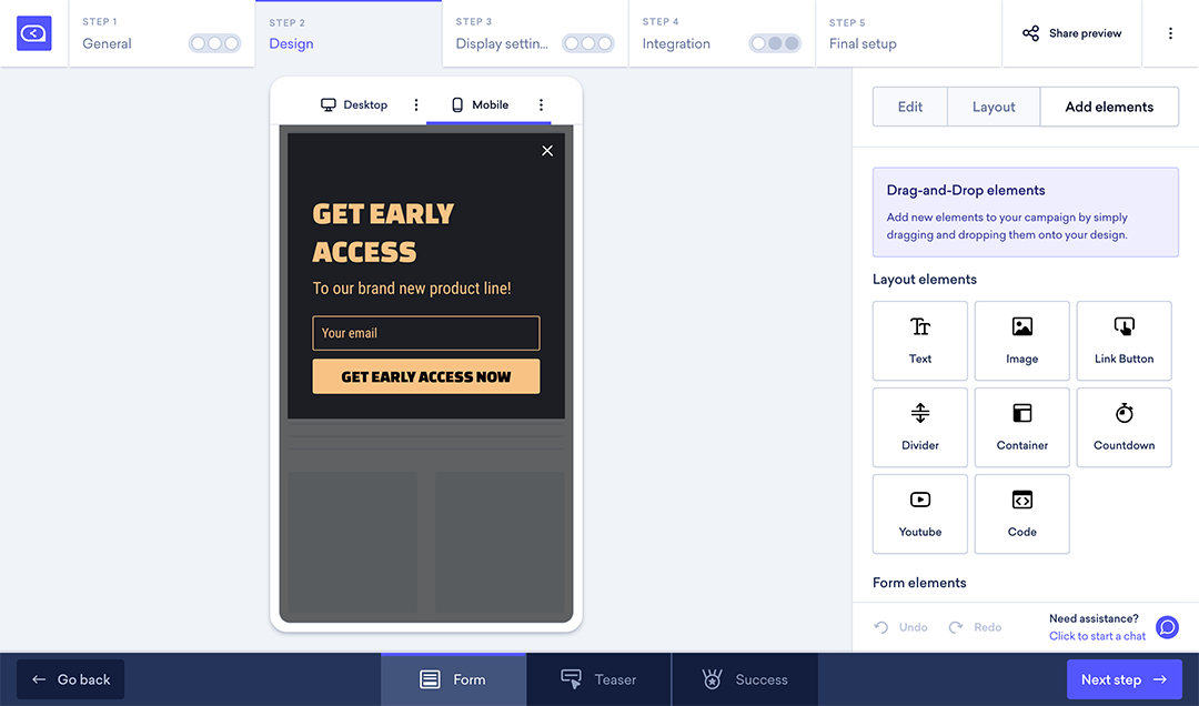 construtor-de-pop-ups-sleeknote