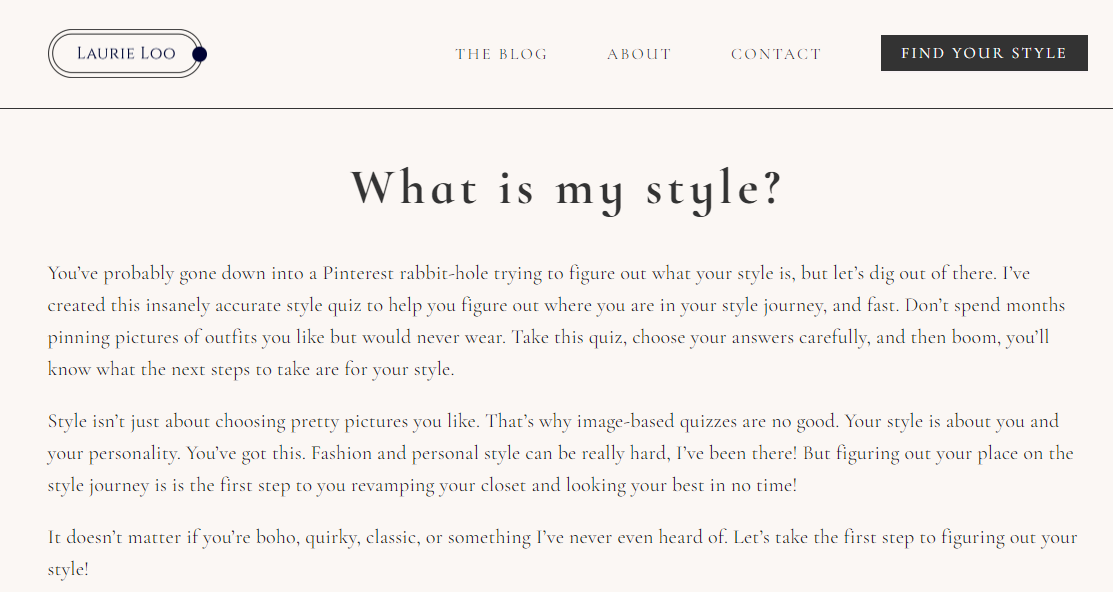 quiz landing page quiz landing page