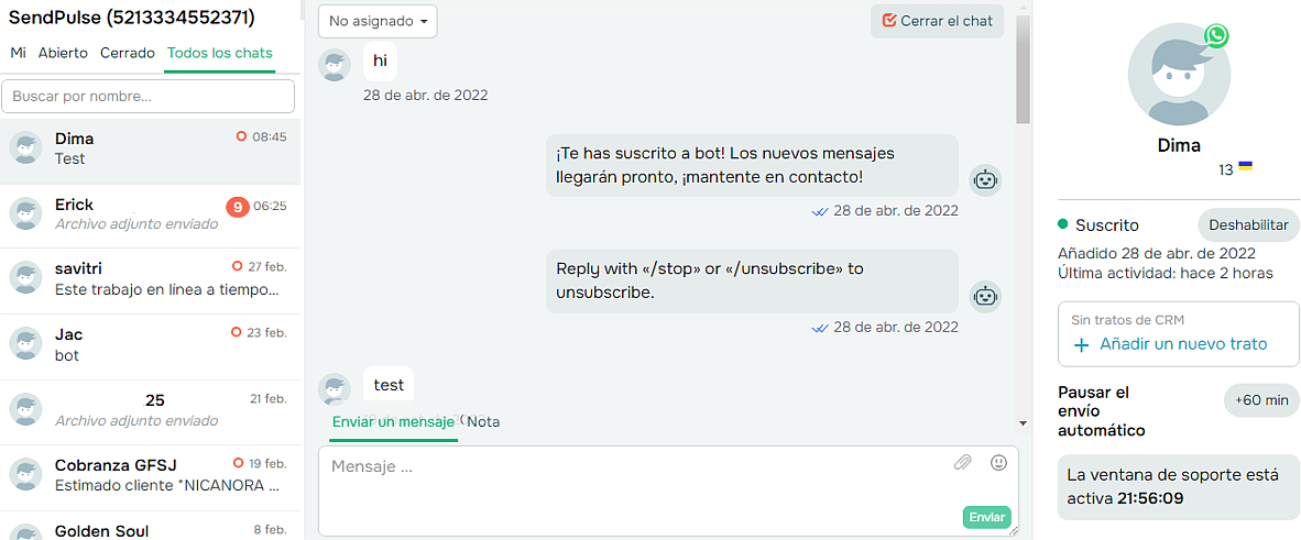 SendPulse ofrece una herramienta para WhatsApp Business fácil de usar SendPulse ofrece una herramienta para WhatsApp Business fácil de usar
