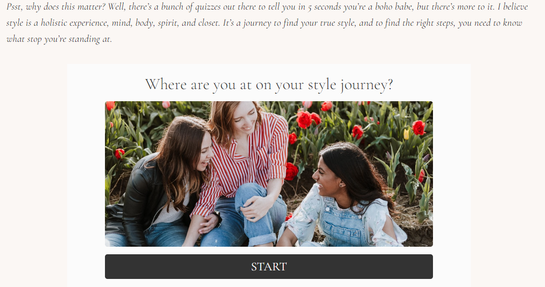 quiz landing page quiz landing page