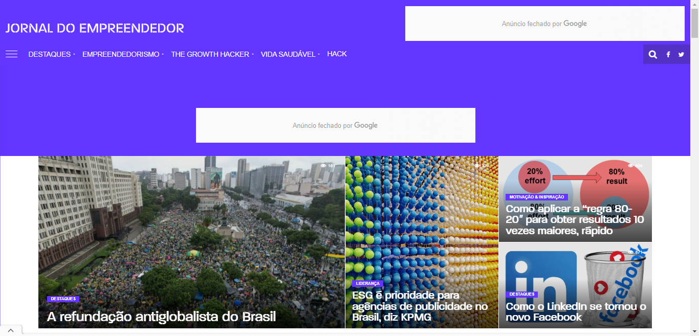 Exemplo de um bom título para blog Exemplo de um bom título para blog