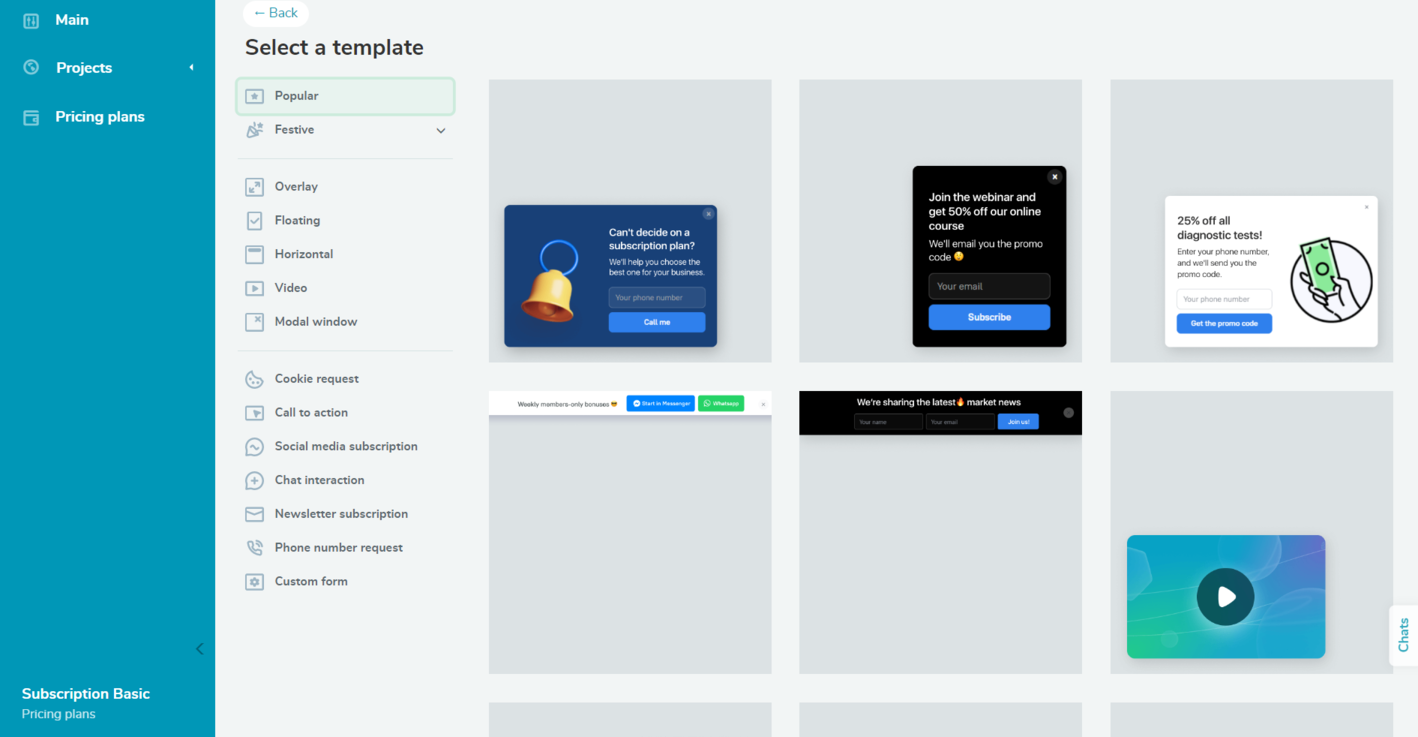 pop-up template collection pop-up template collection
