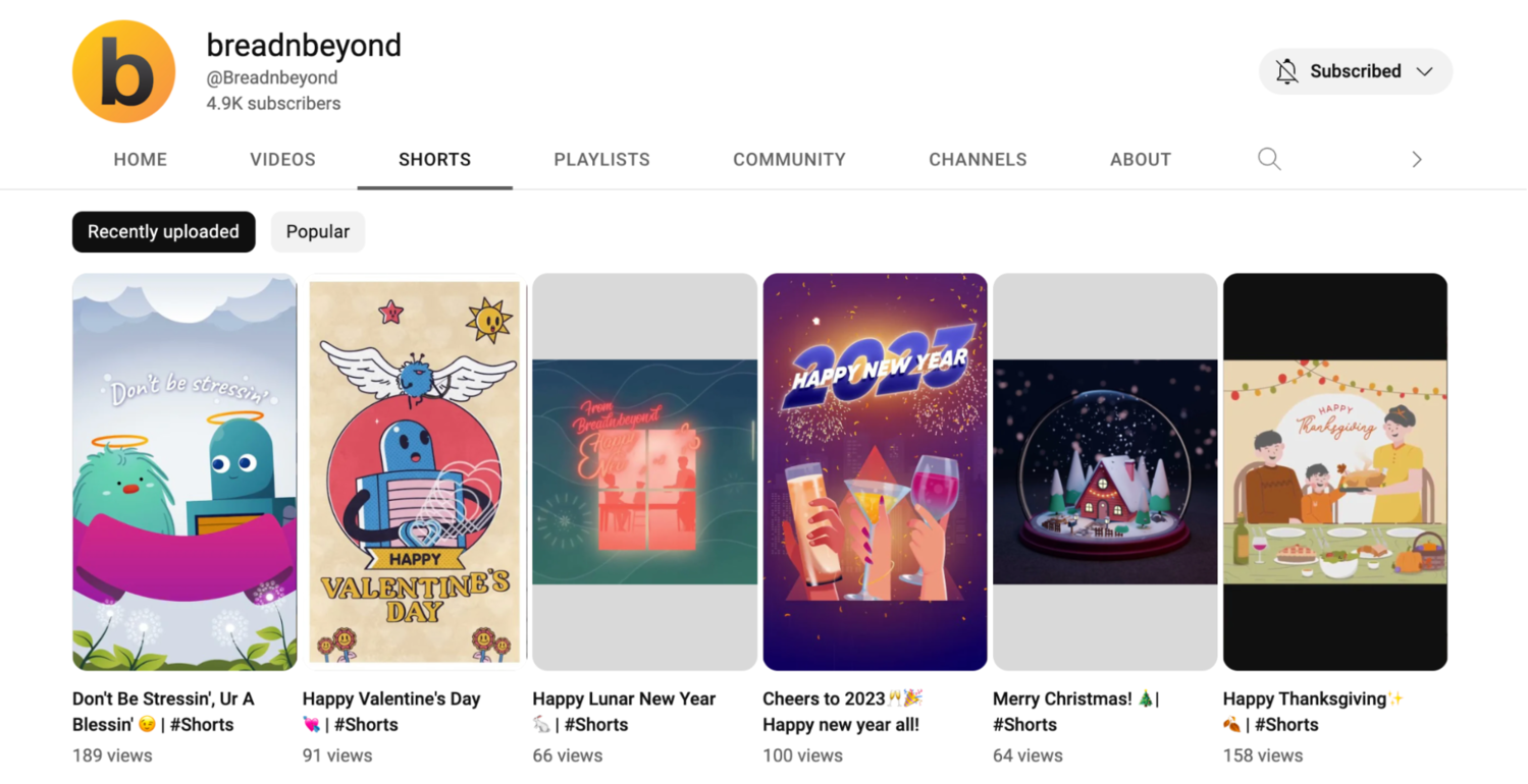 Kısalar kanalınıza daha fazla göz çeker ve bu da ana videolarınıza yeni gözler getirebilir