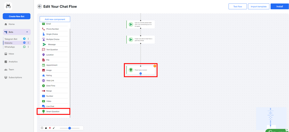 Creating a Telegram chatbot Creating a Telegram chatbot