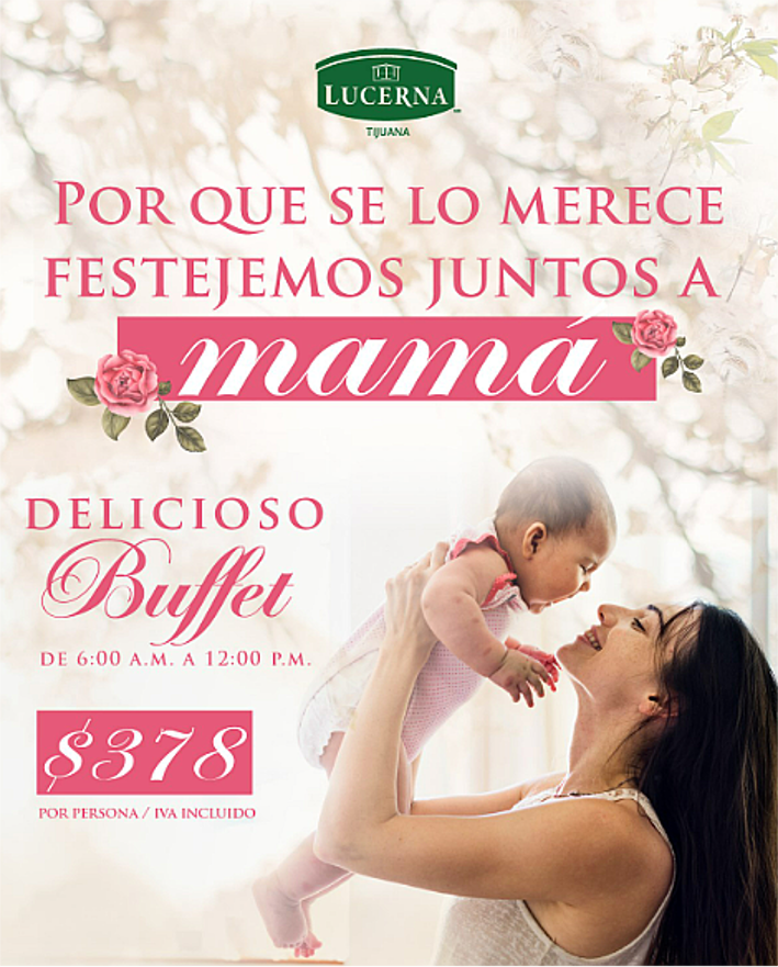 La publicidad para el Día de las Madres debería estar dirigida a los productos más populares