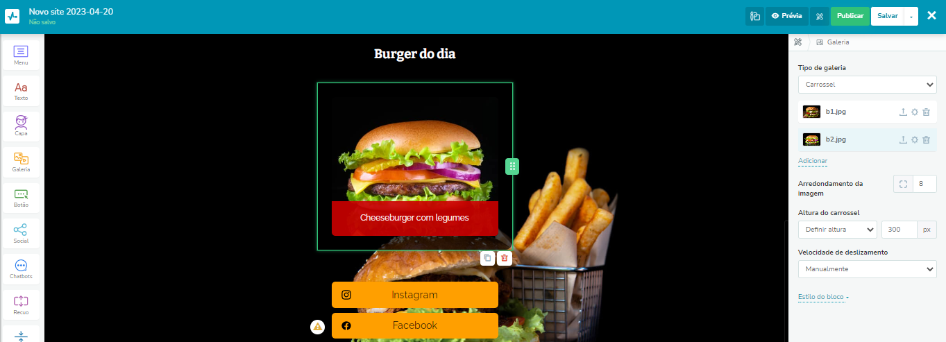 Um site para link da bio para o Instagram contribuirá ainda mais com a identidade visual Um site para link da bio para o Instagram contribuirá ainda mais com a identidade visual