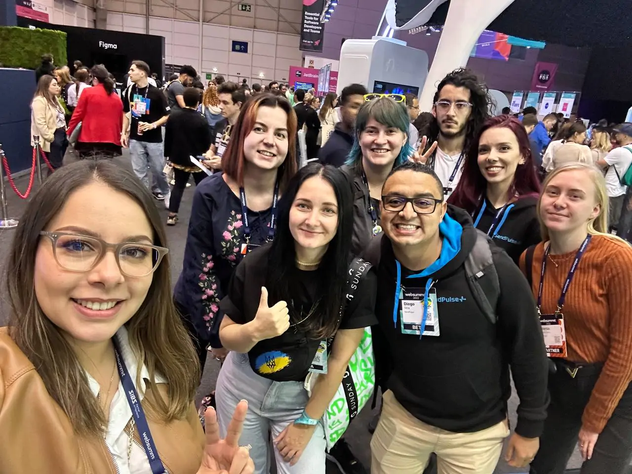 Fue una muy grata experiencia estar juntos en Web Summit 2022