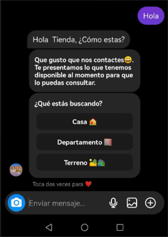 El inicio de la conversación con el bot es fundamental para aumentar tus ventas