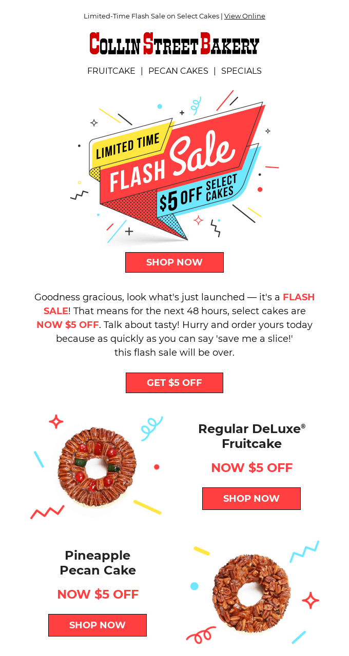 flash sale email flash sale email