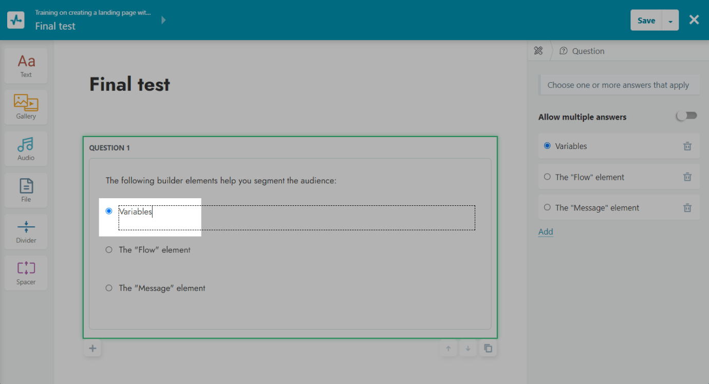 Los exámenes son vitales para que tu curso online sea interactivo