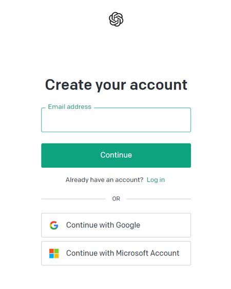 Es básico tener una cuenta con OpenAI para usar Chat GPT
