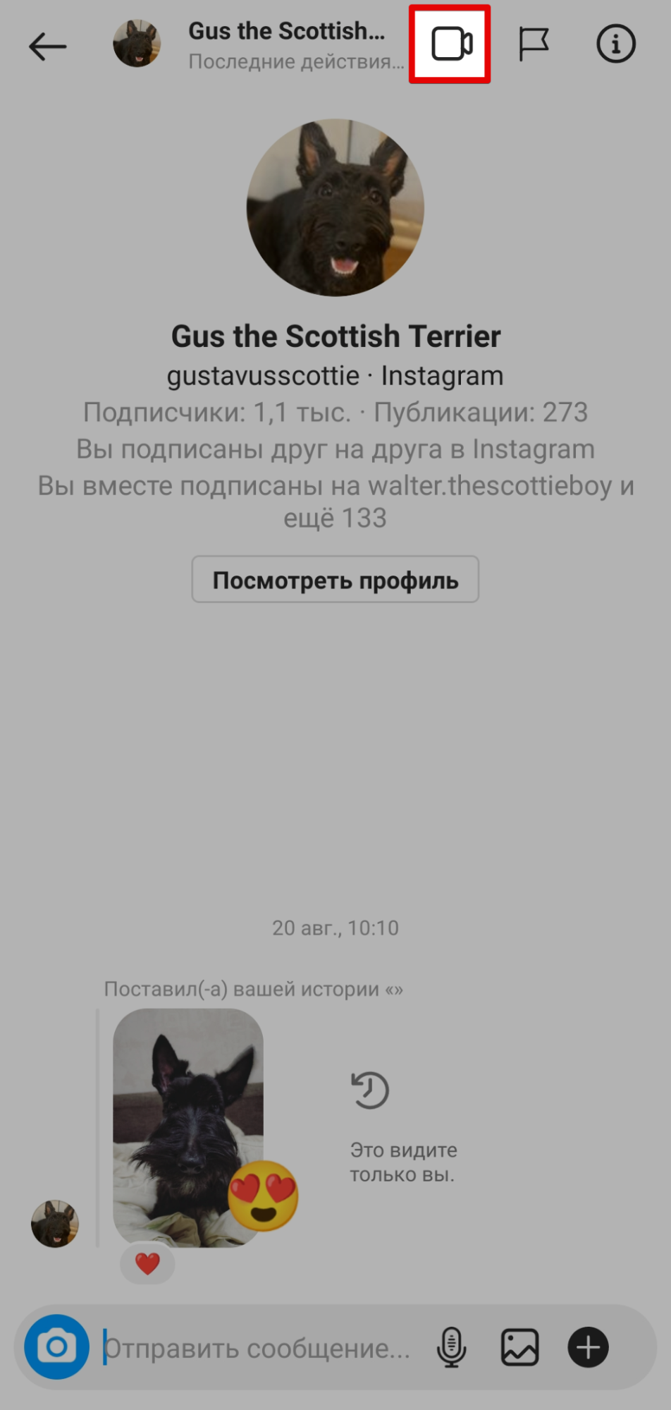 Как совершить звонок в Директ Как совершить звонок в Директ