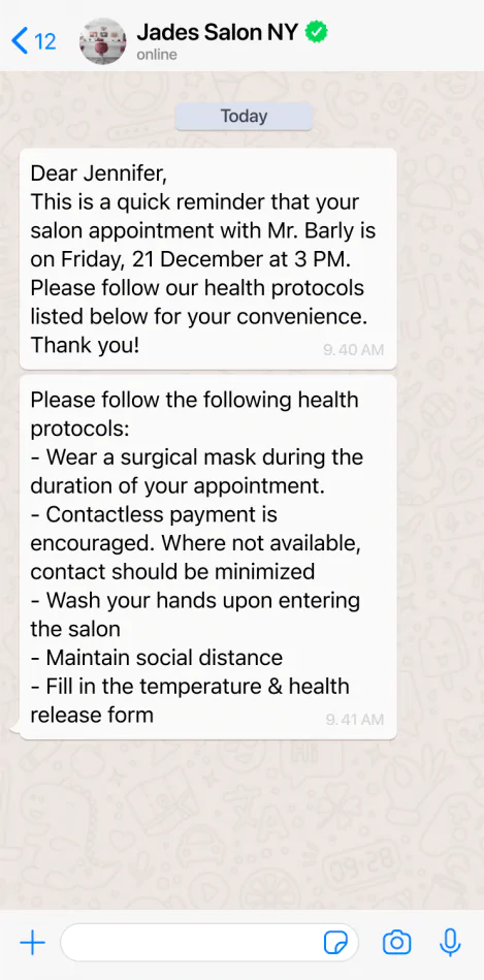 Crear mensajes exactos es vital para vender por WhatsApp