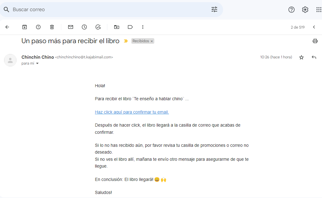 Para evitar el correo spam puedes brindar la opción de doble confirmación Para evitar el correo spam puedes brindar la opción de doble confirmación