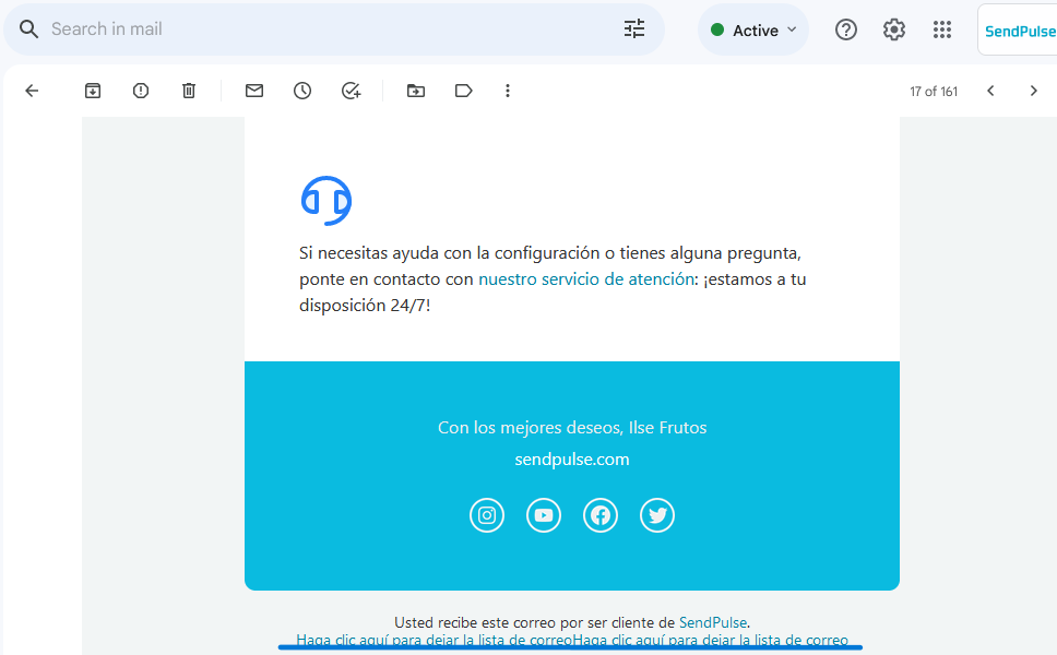 Siempre debes dar la opción de darse de baja de campañas de email marketing Siempre debes dar la opción de darse de baja de campañas de email marketing
