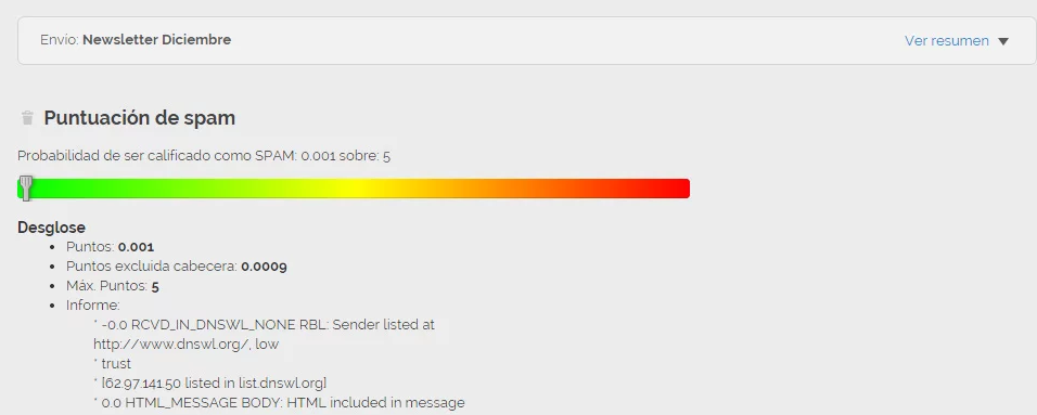 Con el sistema de MDirector puedes construir un correo que evite la carpeta de spam