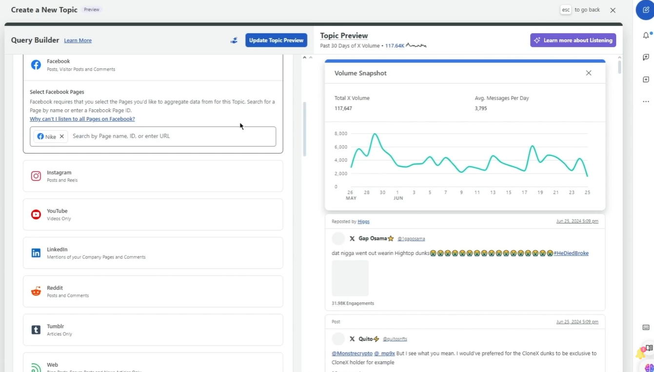 Interfaz de Sprout Social para la gestiòn de WhatsApp Empresarial