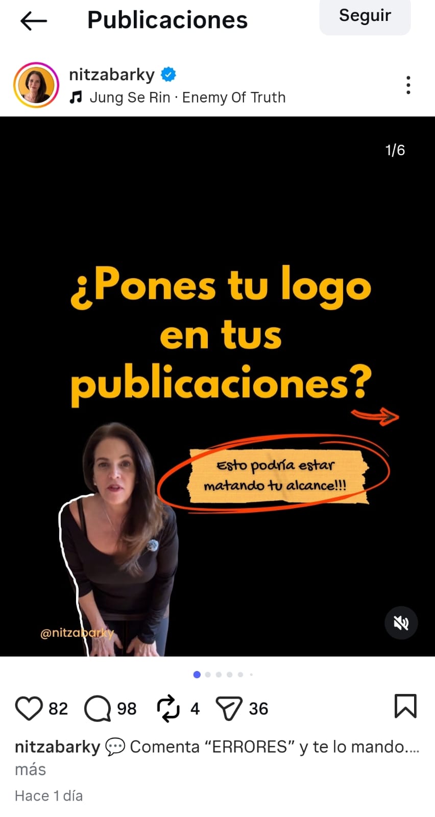 Contenido de interes para los seguidores de Nitzabarky