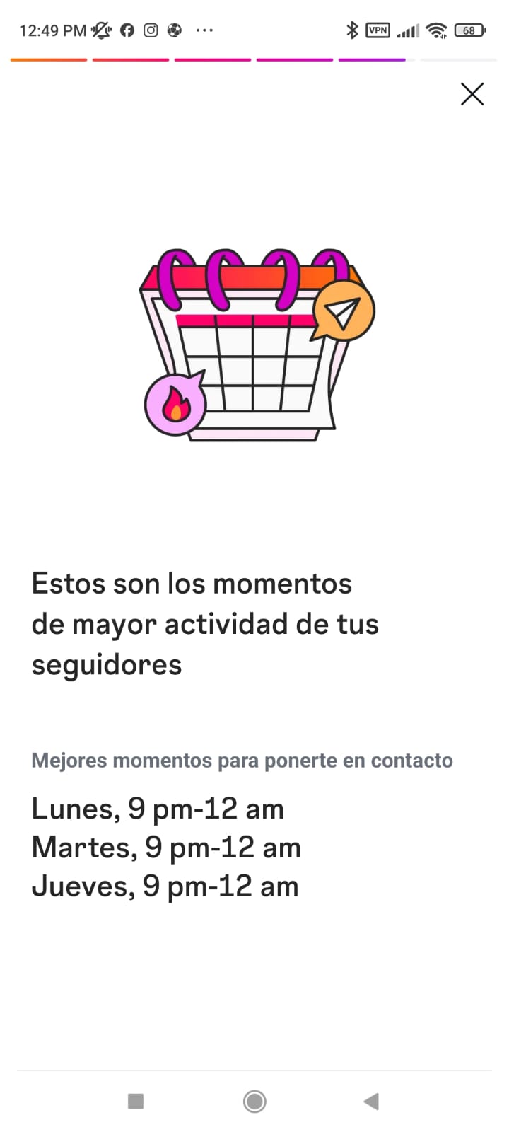 Instagram muestra los mejores horarios de publicación de contenido para alcanzar mpas seguidores gratis
