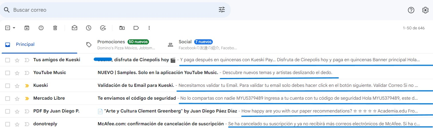 El pre-encabezado es una parte de la estructura del correo electrónico comúnmente ignorada